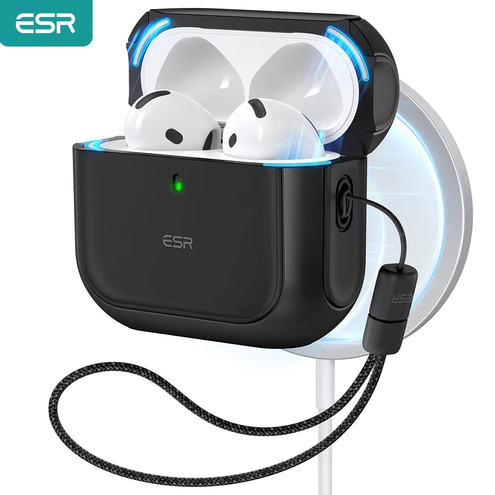 ESR for AirPods 4th Generation Case Compatible with AirPods 4 Gen 2024 (USB-C)MagSafe Drop Protection Cover for  AirPods Pro