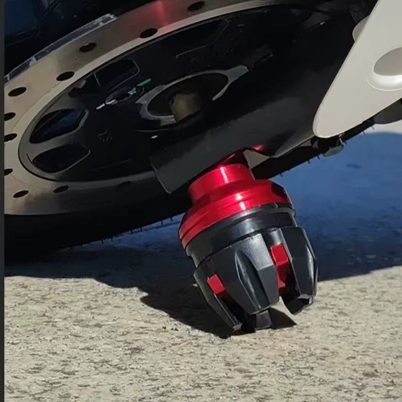 1Pair Universal Front Suspension Protection Cup Frame Slider Falling Protector for Motorcycle Scooter E-Bike Aluminum