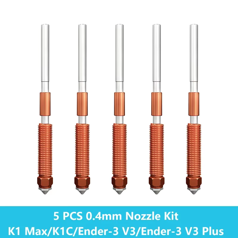 5 PCS 0.4mm Nozzles
