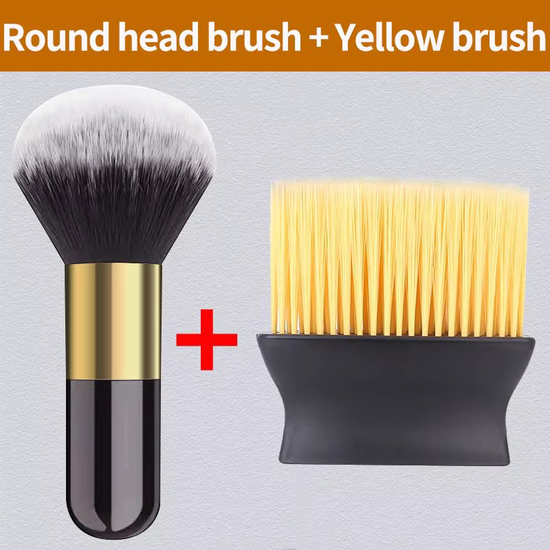 Round head  X brush