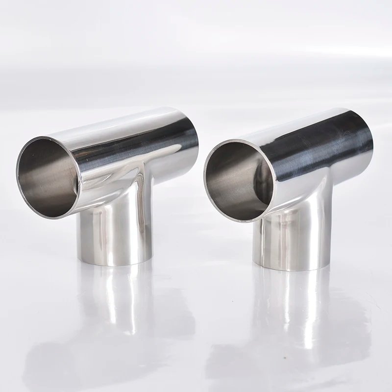 19/25/32/38/45/51/63/76/89/102Mm Pipe OD Butt Weld Tee 3 Way Connector Sanitary Pipe Fitting SUS304 Stainless Homebrew