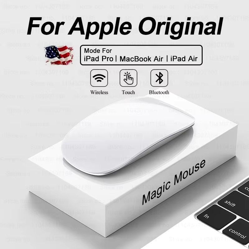 For APPLE Original Multi-Touch Surface Magic Mouse For Macbook Pro Air Mini Laptop Tablet PC iPad Bluetooth 5.0 Wireless Mouse
