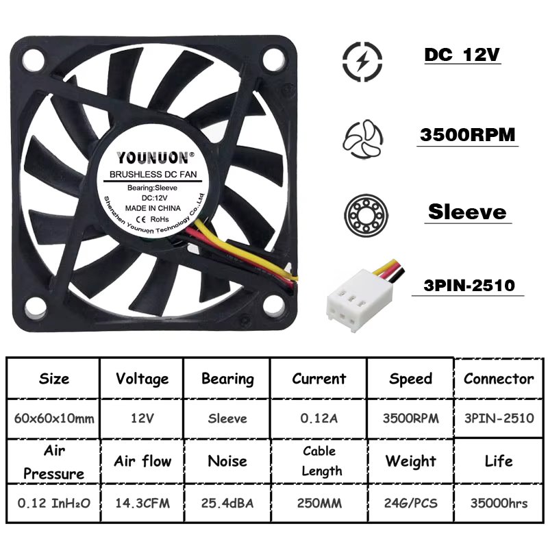 12V Oil 3PIN