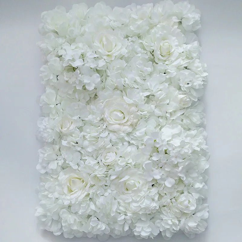 white flower wall
