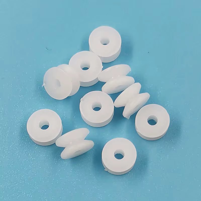 5-1.5A POM Plastic Pulley Diameter 5mm Hole 1.5mm DIY Toy Model Accessories 5x1.5A