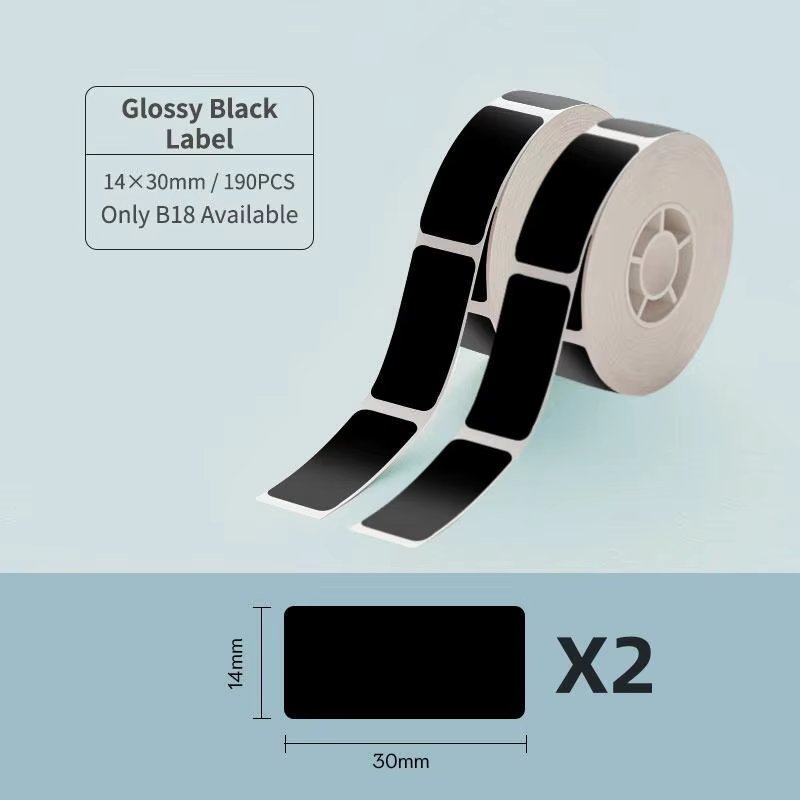 Black 14x30mm