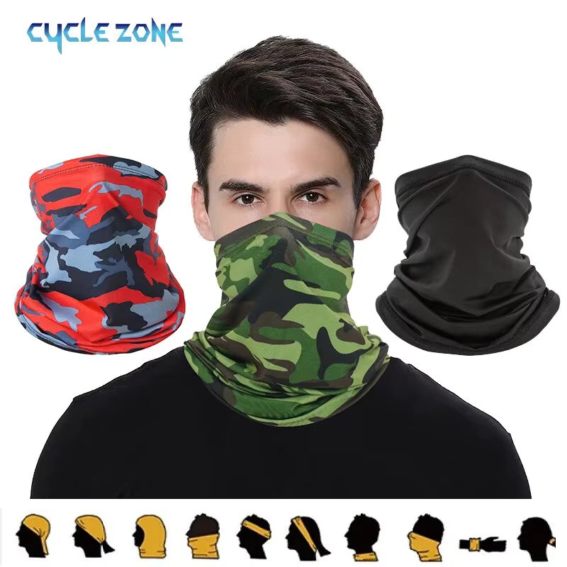 Ourdoor Cycling Riding Scarf Motorcycle Men Women Neck Cover Sports Fishing Magic Bandana Headwear Turban Mask