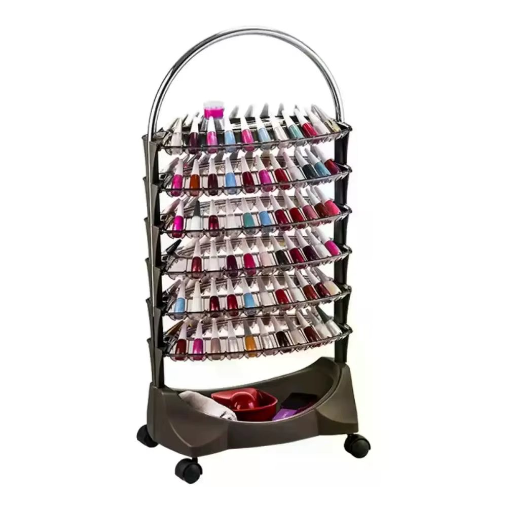 Classic Auxiliary Smaltbell Cart-6 Black Dompel Trays