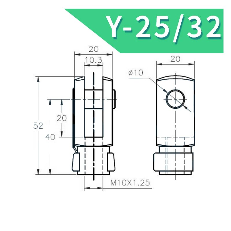 Y-25I32(M10X1.25)