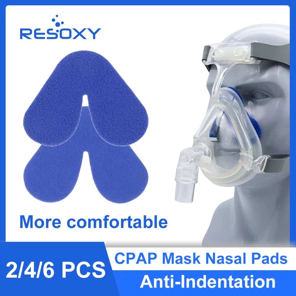 2 /4 /6 Pcs Cpap Mask Headband Anti-Mark Nasal Pads Universally Suitable For Home Cpap Mask Headbands Protection Pads