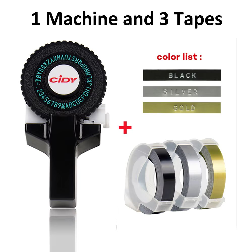 maker and 3 tapes A