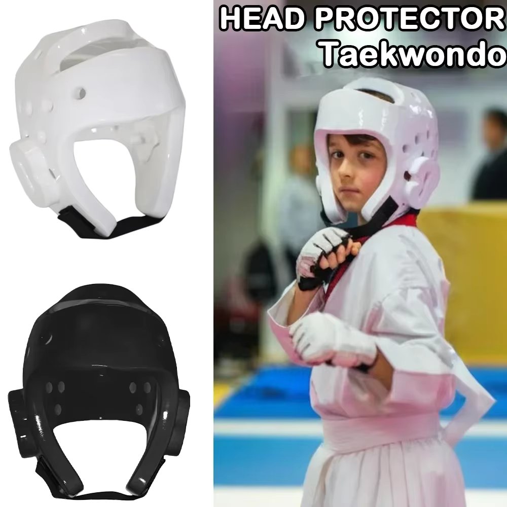 Children Taekwondo Protective Helmet Sports Helmets Head Protector Kickboxing Karate Head Guard Free Combat Men Women Fitness