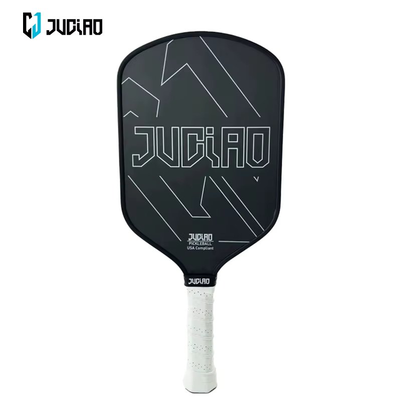 Pickleball Paddle Carbon Surface with High Grit & Spin USAPA Compliant Enhanced Power Sweet Spot T700 Raw Carbon Fiber Paddle