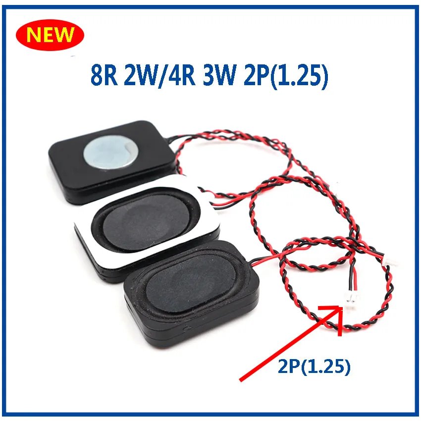 1-5PCS DIY Electronic Dog GPS Navigation Speaker Plate 8R 2W 4R 3W 8ohm 4ohm 2030 3525 20*30mm 35*25mm With 1.25mm Terminal