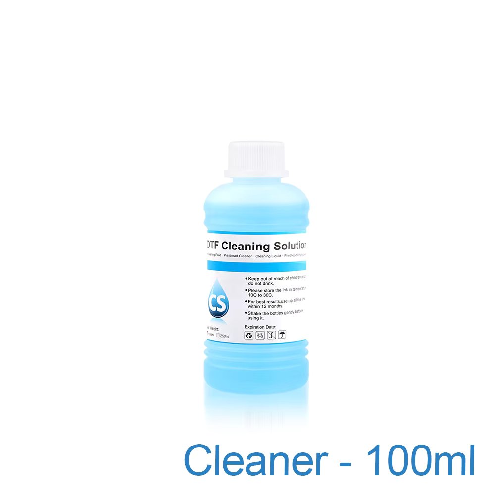 DTF Power Cleaner DTF Cleaning Solution Liquid For Direct to Film Printer Printhead Tube Maintenance  (4 Capacity Options)