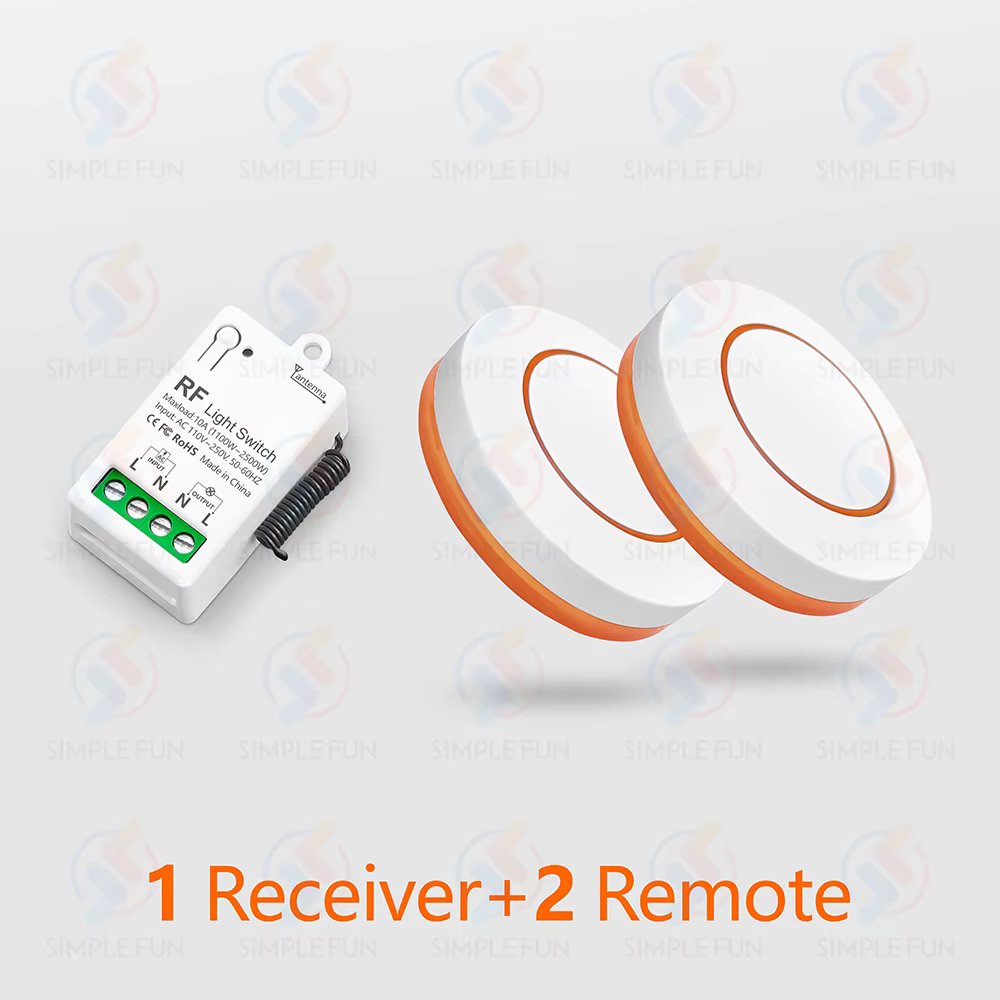 1 Receiver 2 Remote
