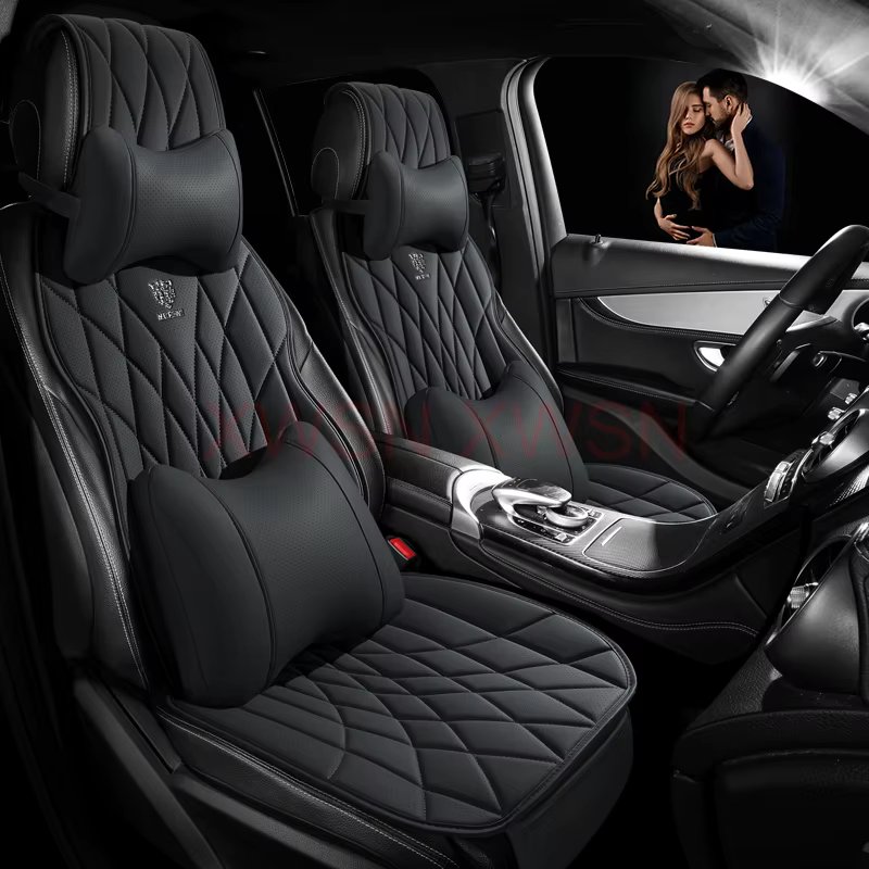 Universal Style Nappa Leather Car Seat Cover Cushion for INFINITI FX35 ESQ EX25 JX35 M25 M35 QX50 QX56 Q50 QX60 Q60 Accessories