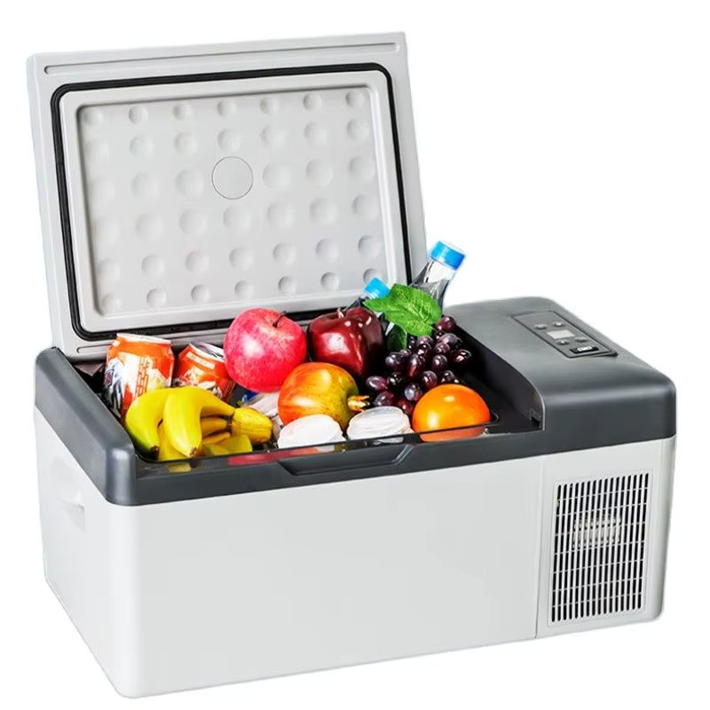 Car Refrigerator 12v24v220v Universal Compressor Refrigeration Outdoor Camping Car Dual-Purpose Mini Refrigerator