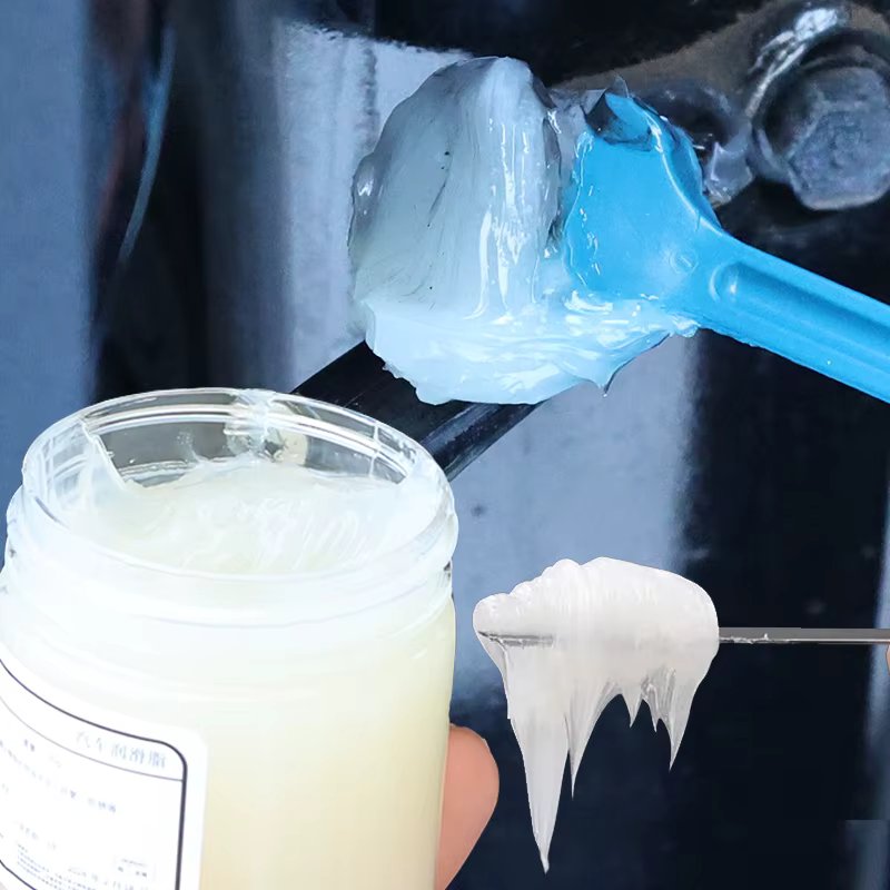Synthetic Grease Lubricating Oil with Brush Car Sunroof Keypad Satellite Shaft Rail Gear Bearing Mechanical O-ring Silicone Oil