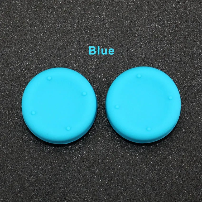 ChengHaoRan 2pcs Silicone Anti-Slip Enhanced Thumb Stick Cap For Nintend Switch NS NX Joy-Con Controller Joysticks Grips Cover
