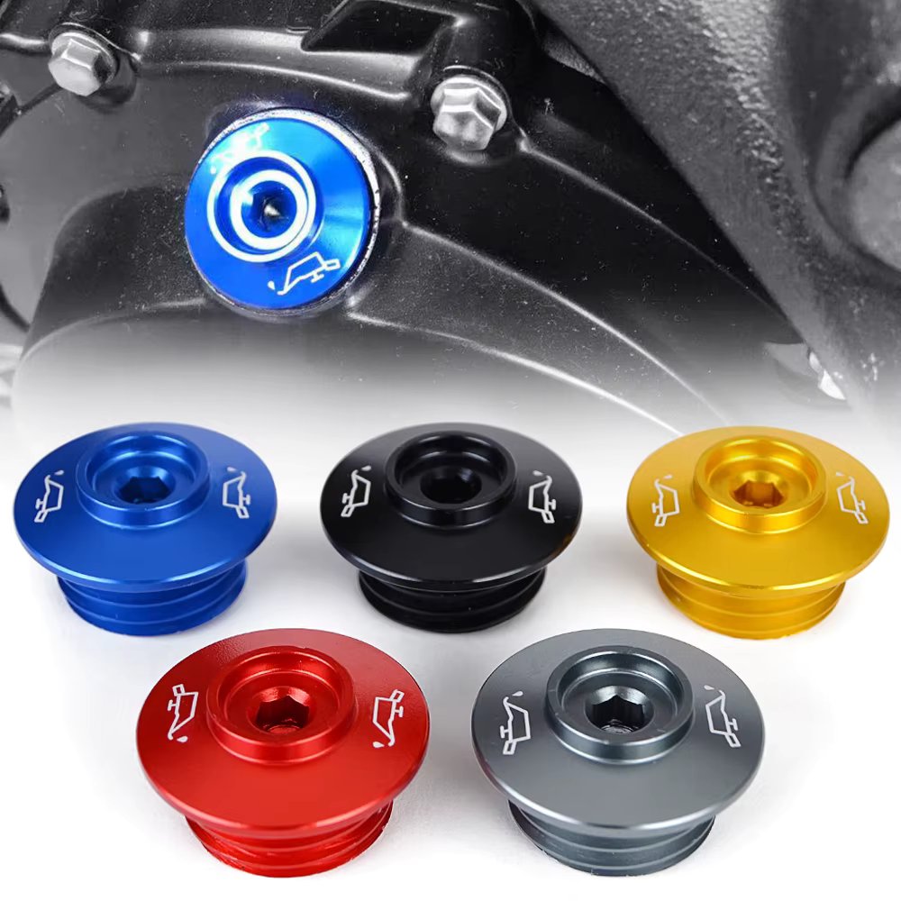 M27*3.0 oil Filler Cap Engine Plug Cover For YAMAHA XSR700 XTRIBUTE XT660X XT660R XT660Z XT1200Z SUPER TENERE XT 660 X R Z