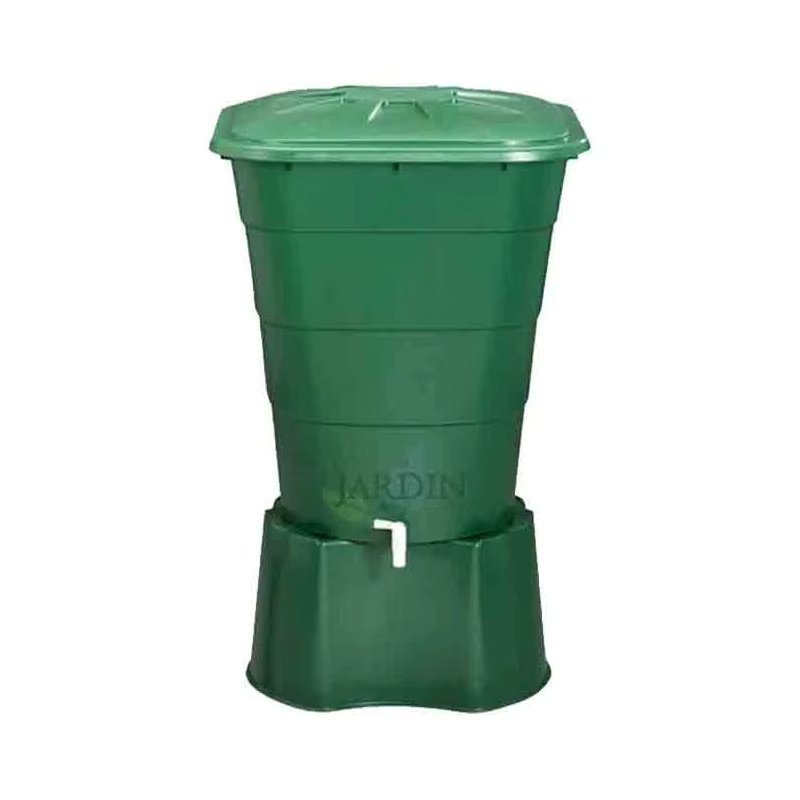Rectangular rainwater tank 200 liters + Base