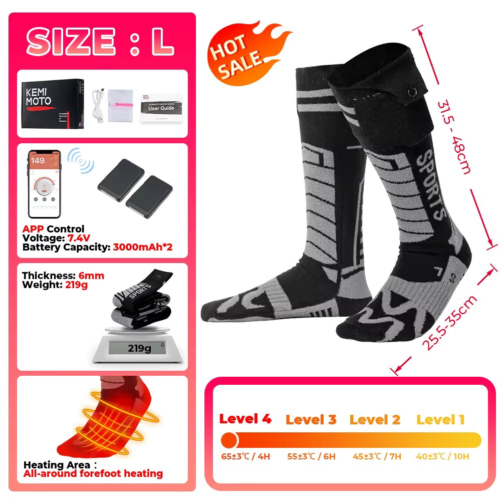 L-Grey(41-45) 7.4V