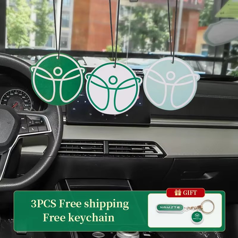 NAMSTE Car Fragrance Tablets Car Air Freshener Aromatherapy  Essential Oil Deodorization Interior Fragrance Aromatherapy Diffus
