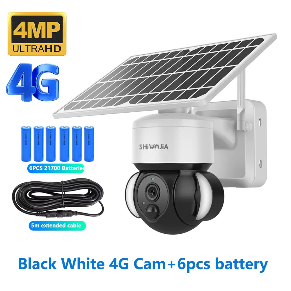 Black White 4G CAM