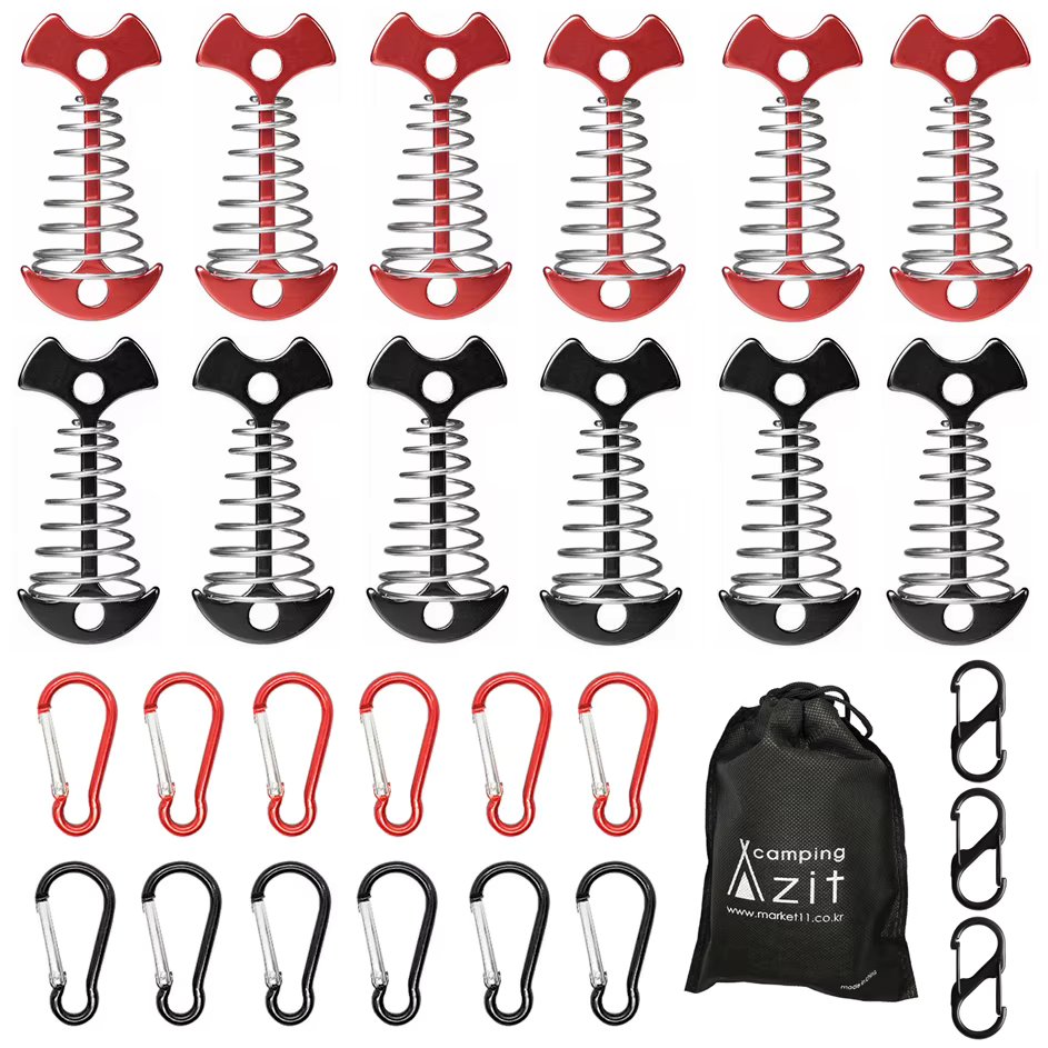 [Camping Azit] Camping Azit Squid Deck Pack 12P Set (롱타입 피쉬 데크팩 12종 세트)