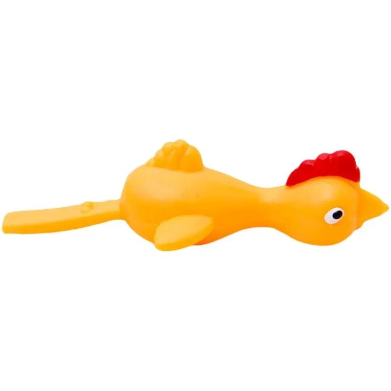 1PC Slingshot Rubber Chicken Finger Toys Finger Stretchy Shoot Novelty Children Toys Antistress Kids Adult Toys Games Funny Gift