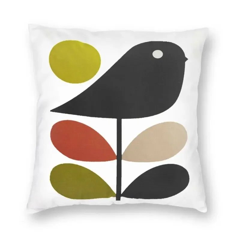 Orla Kiely Multi Stem And Bird Cushion Cover Scandinavian Flower Floor Pillow Case for Living Room Sofa Pillowcase Home Decor