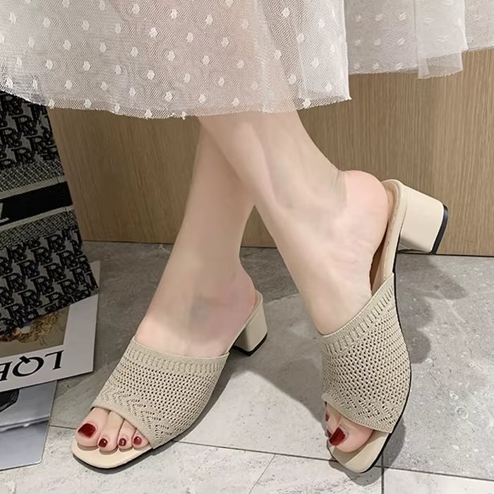 Female mulled Slipper height 5cm