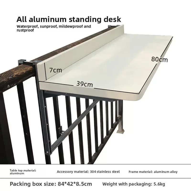 80x39cm Alloy white