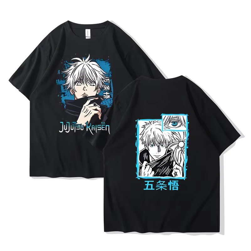 Jujutsu Kaisen Pure Cotton EU size t-shirts summer manga men top manga man clothes