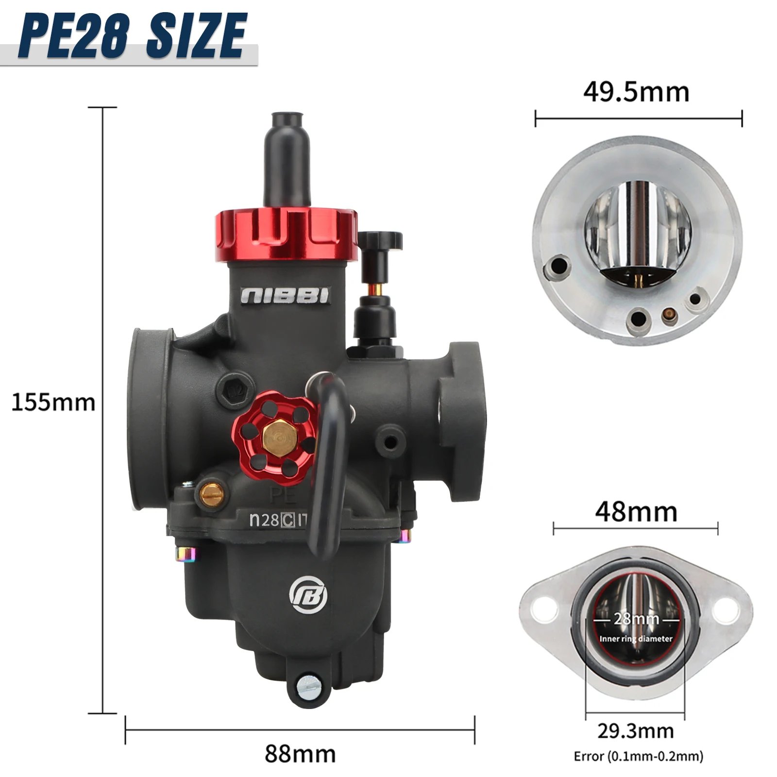 PE 28mm Black