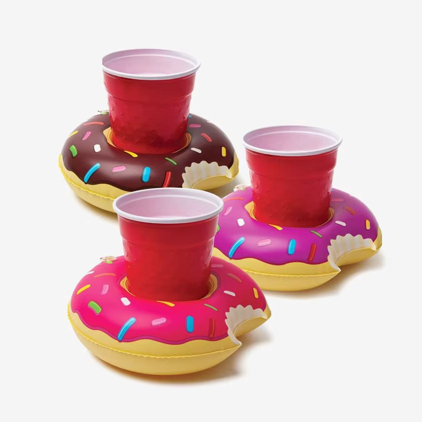 [Twin Spa Spa] PVC Tube Drink Cup Holder for Water Play (P0000TOA/5 Color/3 + 3)