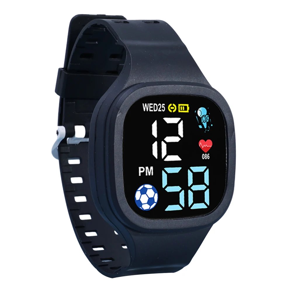 Electronic Sport Digital Wrist Watches for Kids Waterproof Fashion Smart Children  LED Dial Watches Girls Boys Student Clock