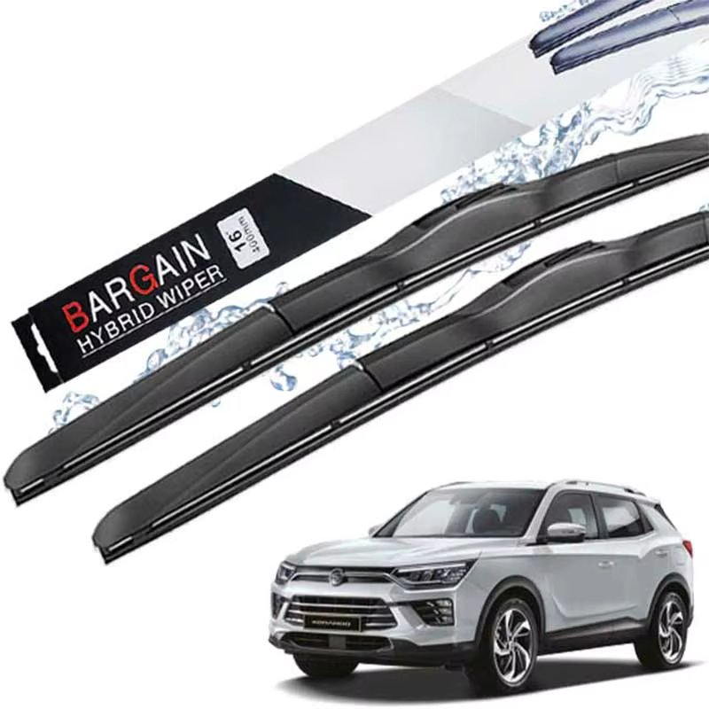 1+1 KORANDO all types hybrid wiper genuine brush set