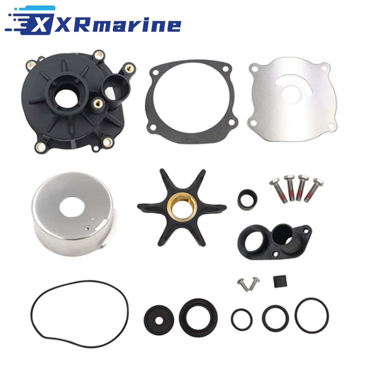 5001594 Water Pump Impeller Repair Kit for Johnson Evinrude 3-300 HP Outboard Motor 395060 0390768 0434421 0393082