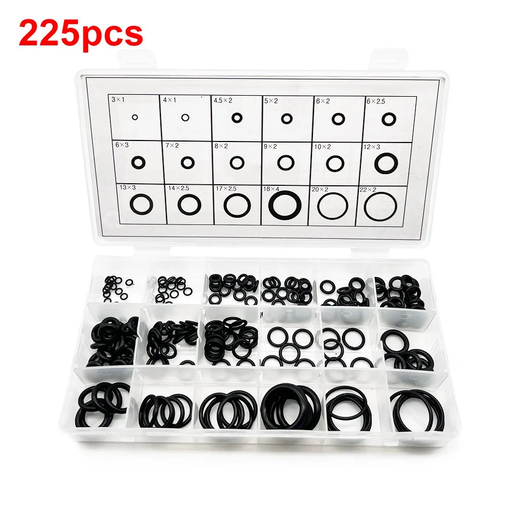 225pcs Black
