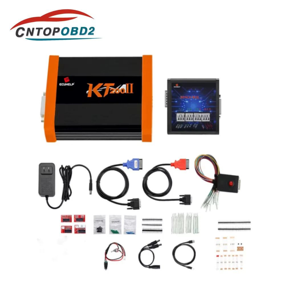 2024 ECUHELP KT200II Full Version For Car Truck Motorbike Tractor Boat TCU ECU Programmer Support Bench OBD BDM JTAG