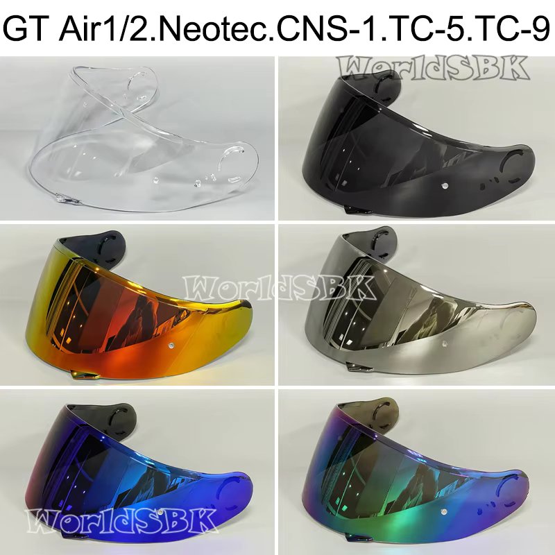 Helmet Visor for SHOEI GT Air Neotec CNS-1 TC-5 TC-9 GT Air 2 Helmet Shield Uv Cut Casco Moto Face Shield Visera Windshield