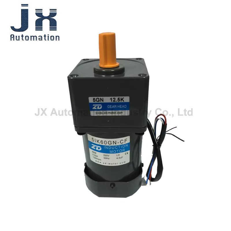 60W 220V ZD AC Speed Motor 5IK60RGN-CF-5GN12.5K For Conveyor Belt