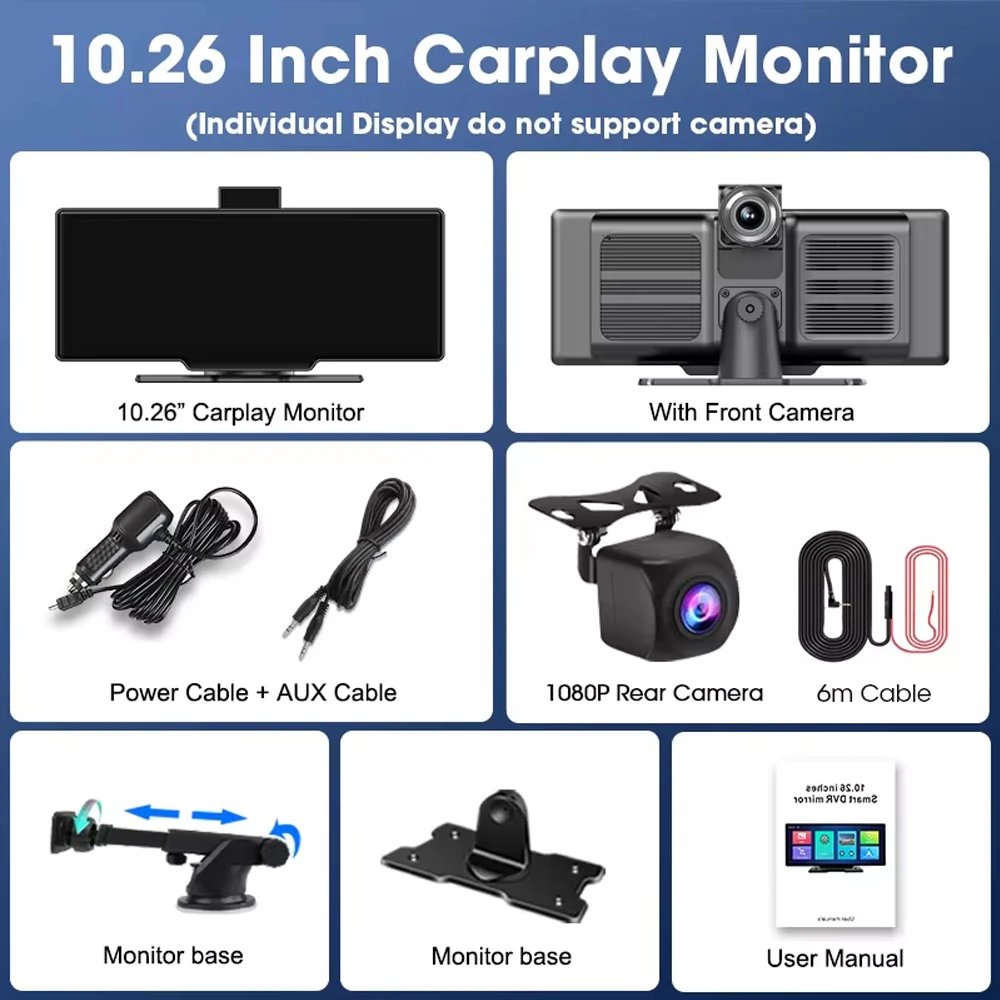 6M Monitor Rear Cam