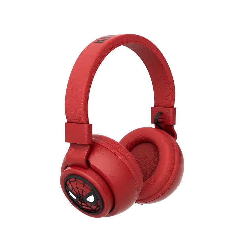 Disney Bluetooth Headphones X3 Spider Man Earphones Bluetooth Foldable HIFI Sound Headsets for Kids Anime Cartoon