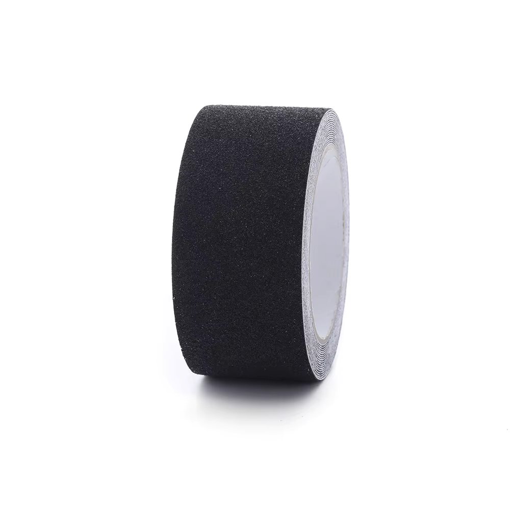 Black Anti Slip Traction Tape Outdoor Waterproof PVC Non Slip Tape Use on Walkways Stairs Ramps and Decks