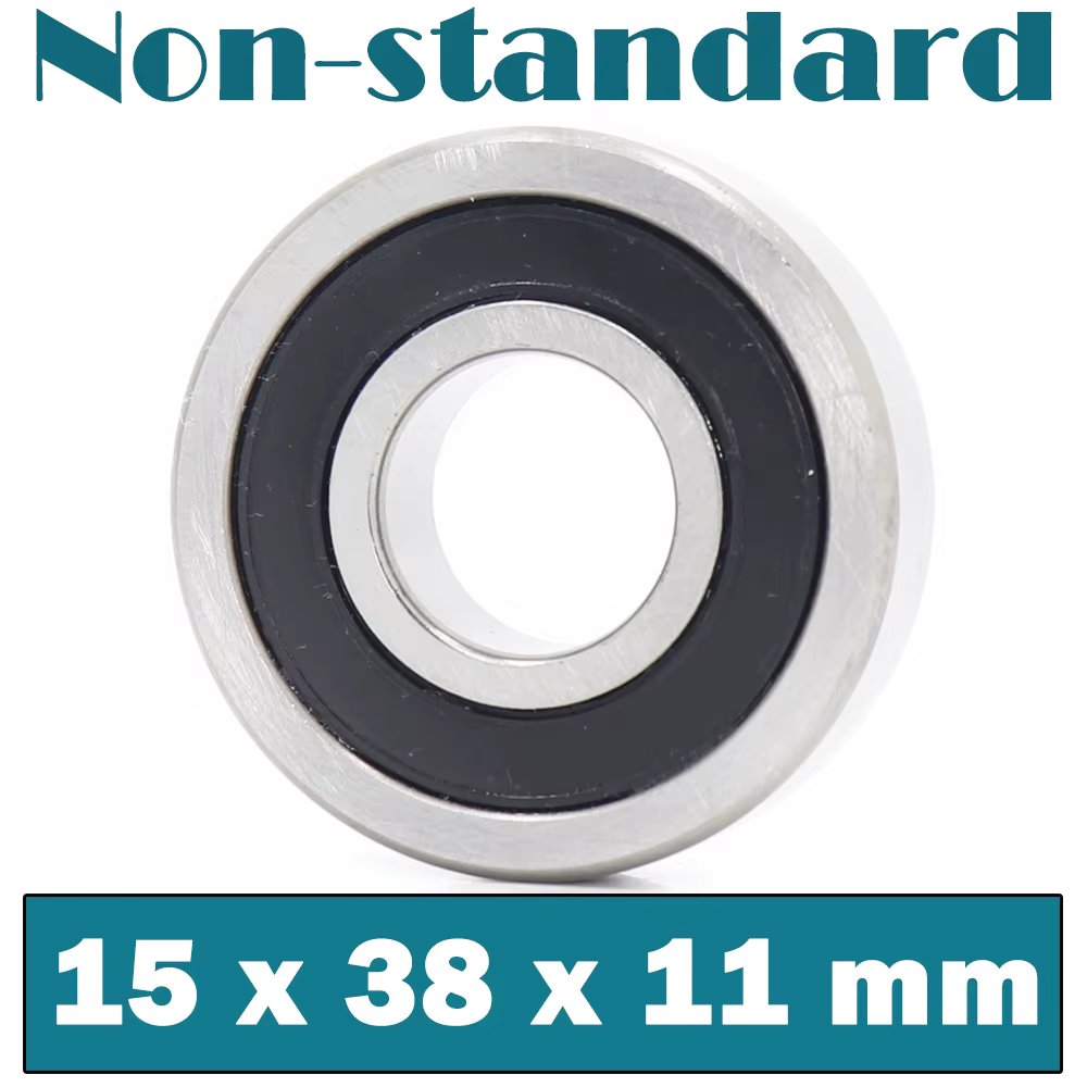 153811 Non-standard Ball Bearings 15*38*11 mm ( 1 PC ) Inner Diameter 15 mm Outer Diameter 38 mm Thickness 11 mm Bearing