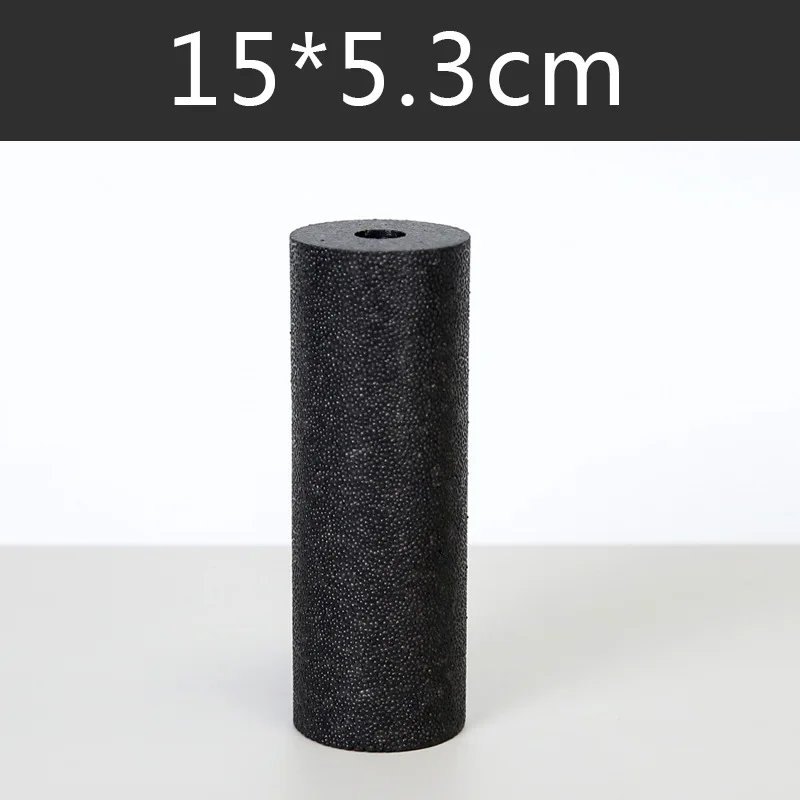 Solid Color Yoga Foam Roller With Grooves Massage Point Roller Pilates Equipment Rodillo Masaje Muscular Fitness Gym Exercise