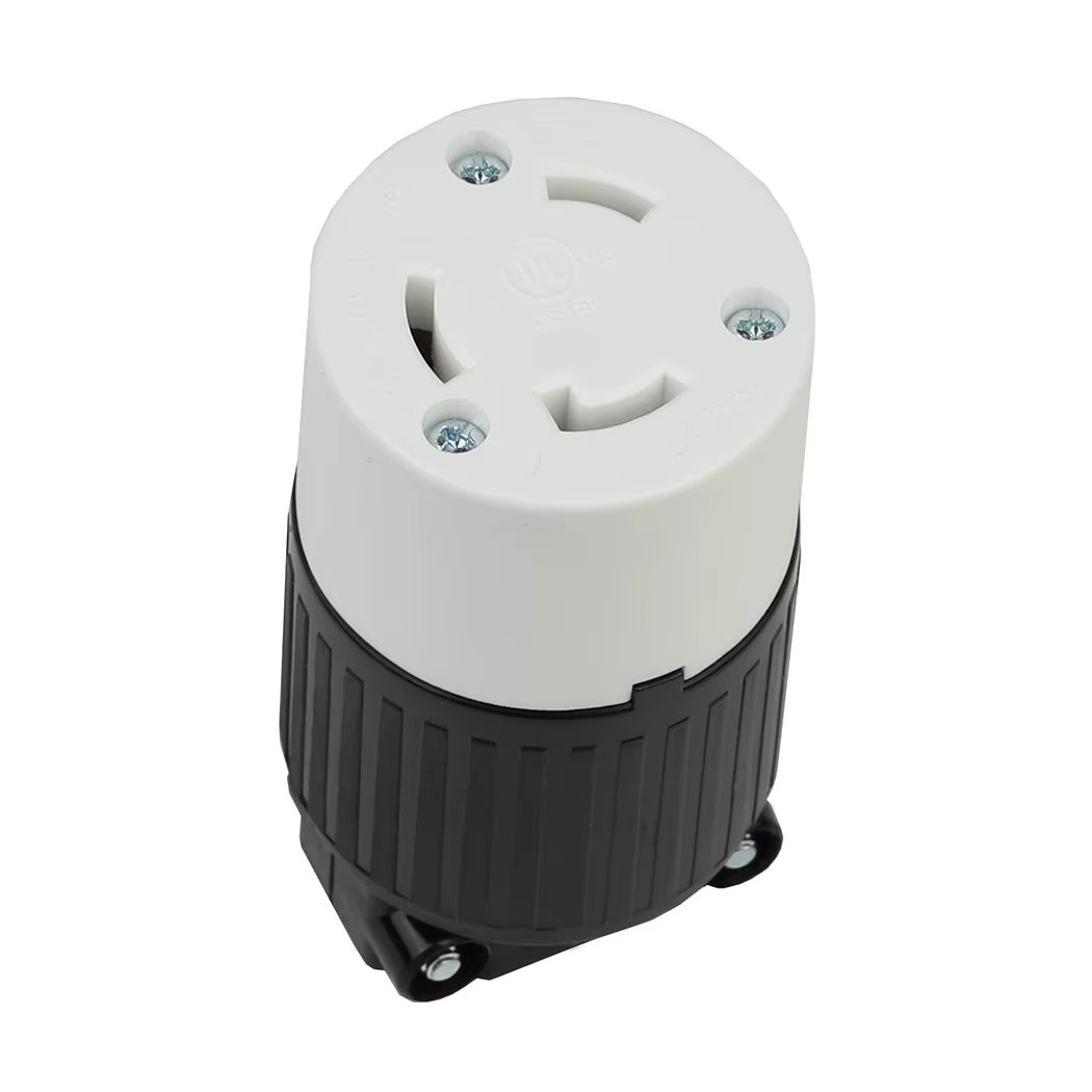 NEMA L6-30R 30 Amp, 250 Volt, 2P, 3W, HJP-2623 Locking Female Plug Connector